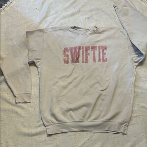 Swiftie Beige Sweater
